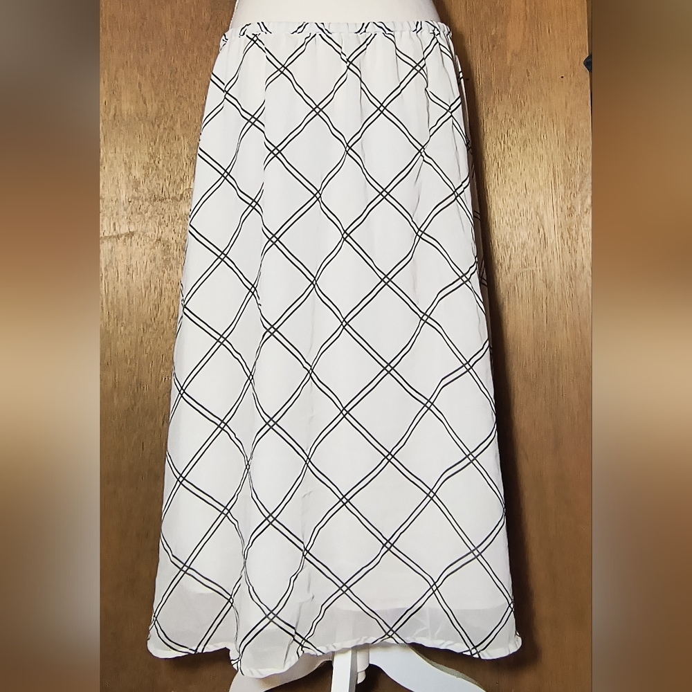 Release Pleat Midi Skirt ~BananaRepublic Factory~